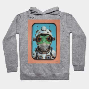 Space Oddity | Interstellar Frog: Ground Control To Major Froggie | Astro Toad Original Painting by Tyler Tilley Hoodie